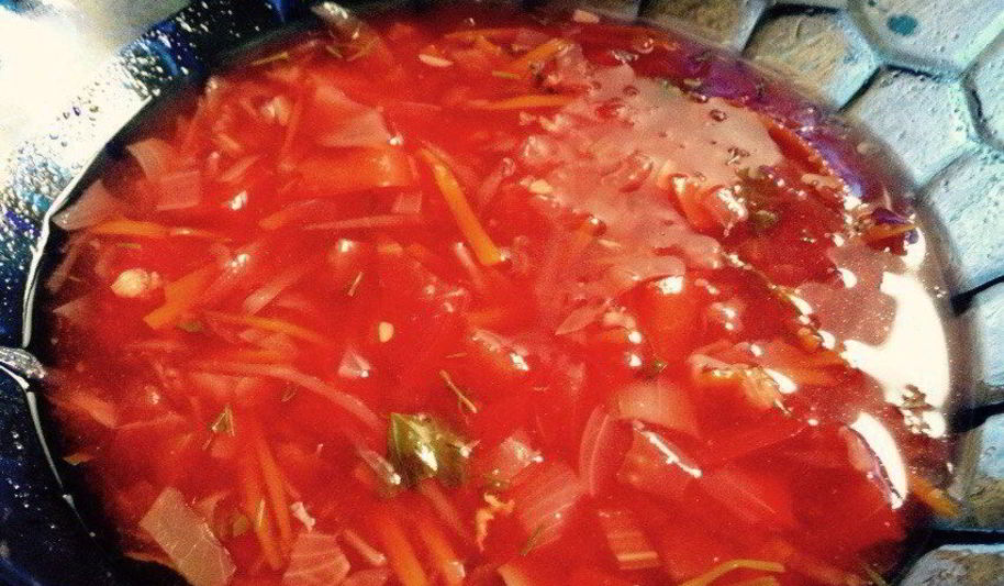 Рецепт овощного супа с курицей и курином филе