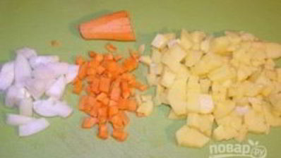 овощной суп с семгой