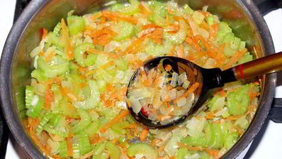 овощной суп с тунцом