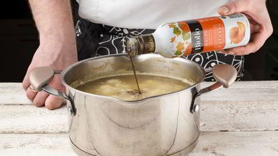 овощной суп с зеленым горошком