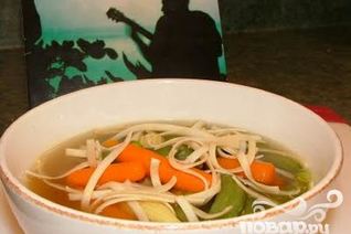 Овощной суп в азиатском стиле