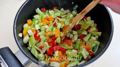 овощной томатный суп