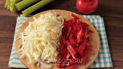 постный овощной суп с сельдереем