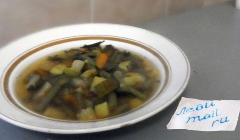 Рецепт согревающего овощной суп