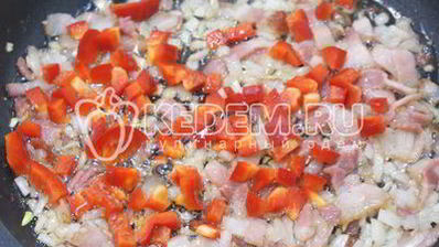 суп минестроне с фасолью и беконом