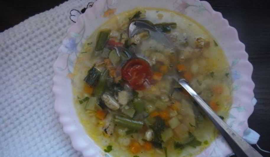 Рецепт супа минестроне со звёздочками
