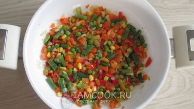 суп овощной с киноа