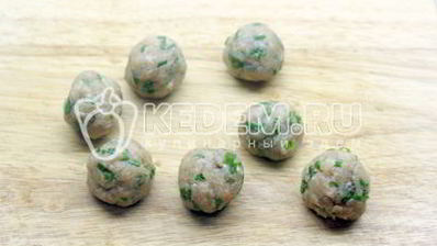 суп с фрикадельками и овощами