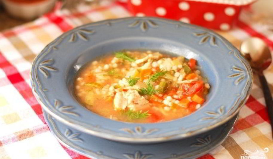 Рецепт перлового супа