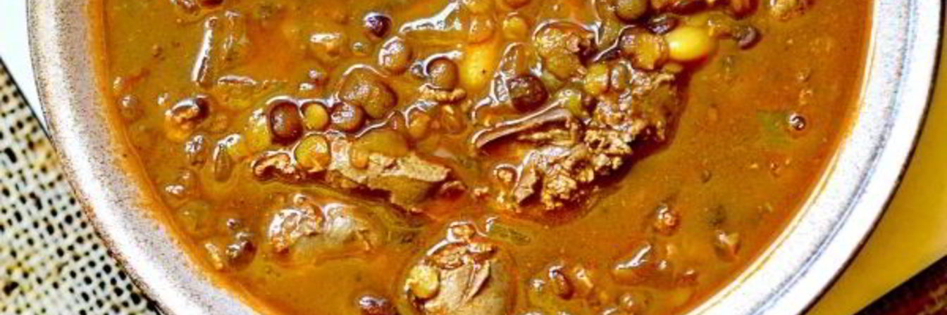 Африканская похлебка из чечевицы