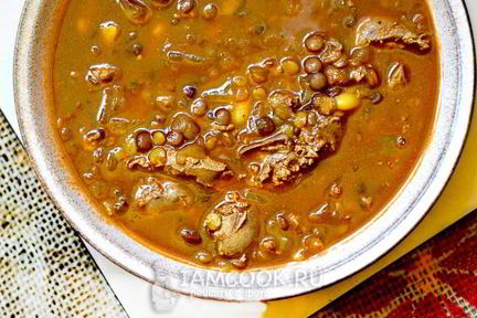 Африканская похлебка из чечевицы