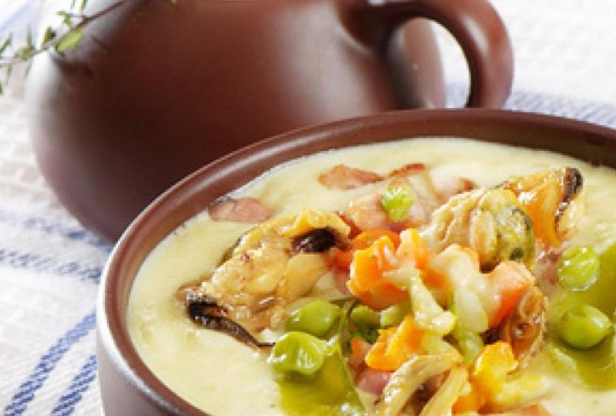 Английская похлебка из моллюсков