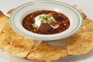 Мексиканская похлебка с мясными шариками