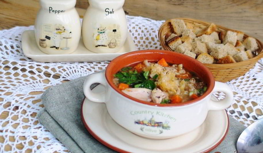 Рецепт похлебки из перловой крупы с индейкой