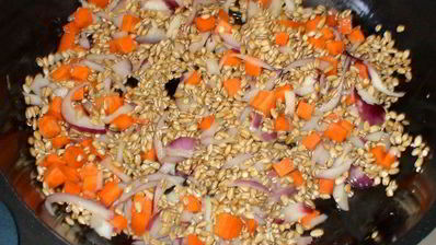 похлебка из перловой крупы с индейкой