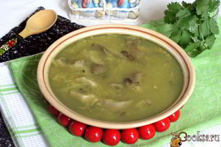 Похлебка по-Михайлову из вешенок и картофеля