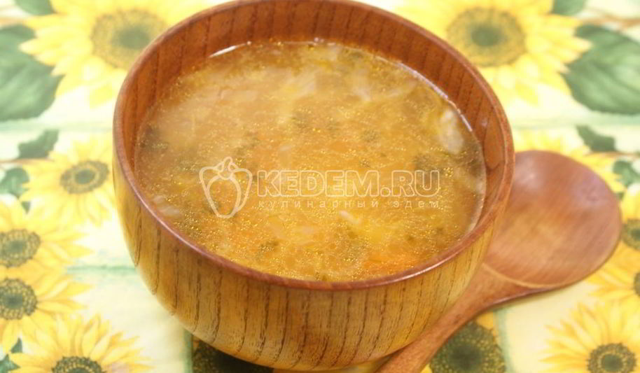 Рецепт похлебки русской постной