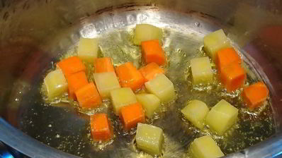 похлебка с чечевицей и черносливом