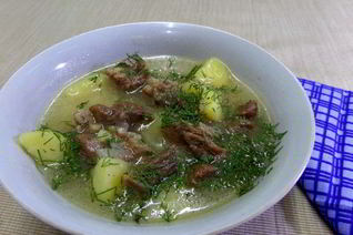 Простая картофельная похлебка