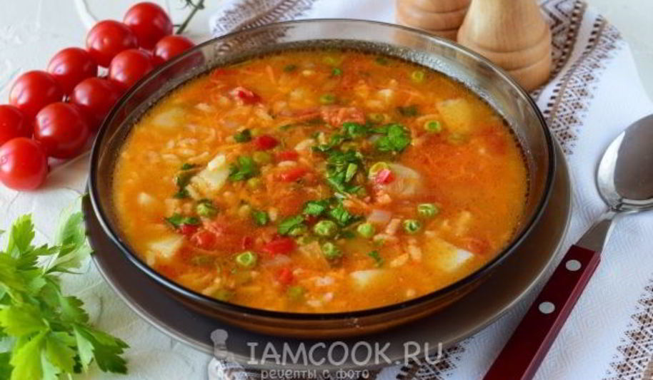 Рецепт постного рисового супа