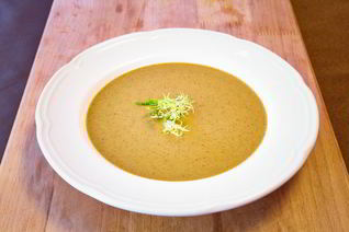 Постный суп с картофелем и фенхелем