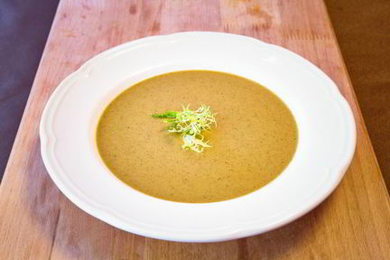 Постный суп с картофелем и фенхелем