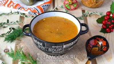 домашний рассольник