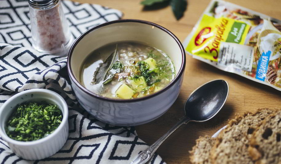 Рецепт постного рассольника с перловкой