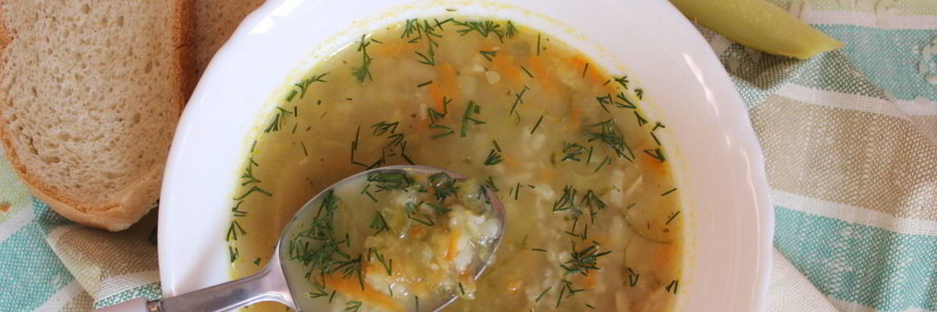 Рассольник без перловки