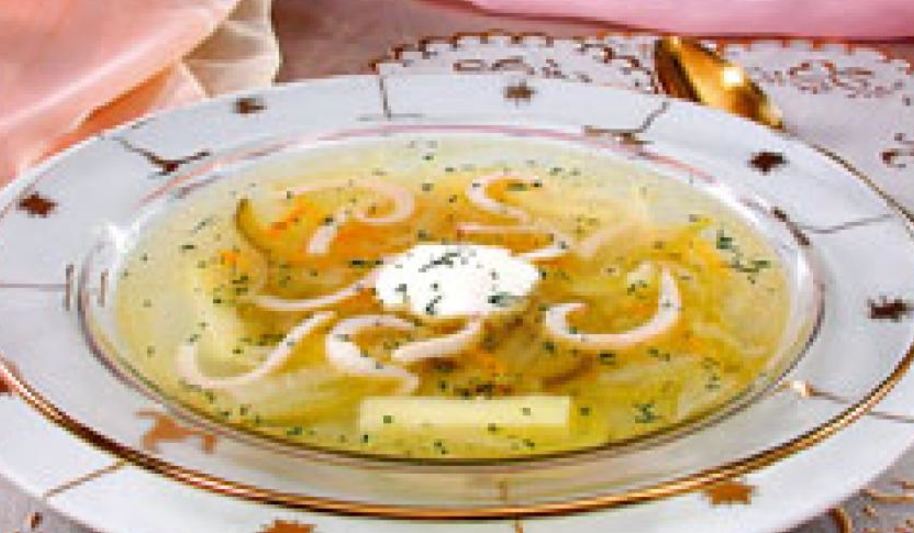 Рецепт рассольника домашнего с кальмарами
