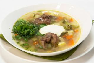 Рассольник из глазного мускула с потрошками