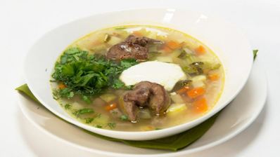 рассольник из глазного мускула с потрошками