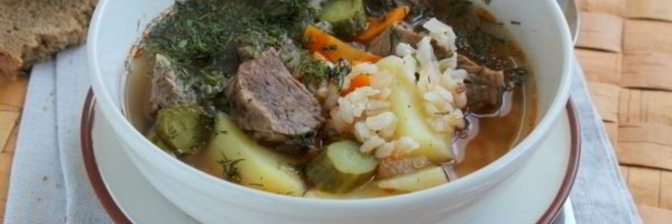 Рассольник Ленинградский