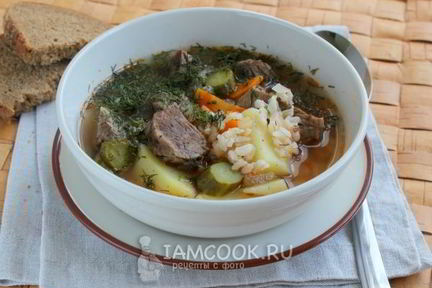 Рассольник Ленинградский