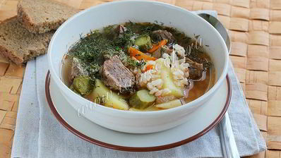 рассольник ленинградский