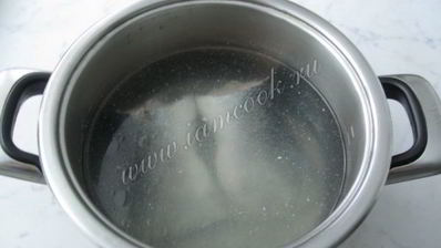 рассольник с форелью