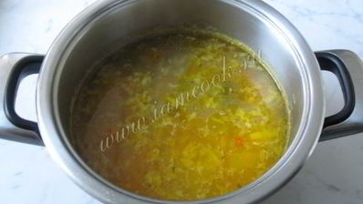 рассольник с форелью