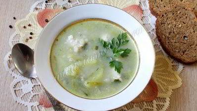 рассольник с фрикадельками в мультиварке