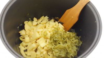 рассольник с грибами и овсянкой в мультиварке