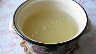 рассольник с грибами