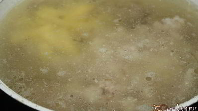 рассольник с индейкой