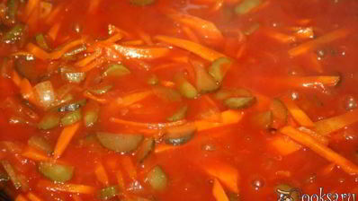 рассольник с индейкой