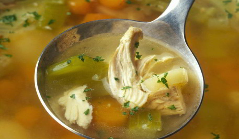 Рецепт рассольника с курицей по-русски