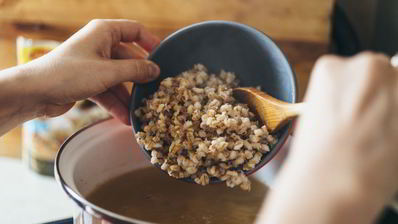 рассольник с маринованными опятами