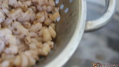 рассольник с маслятами и ветчиной