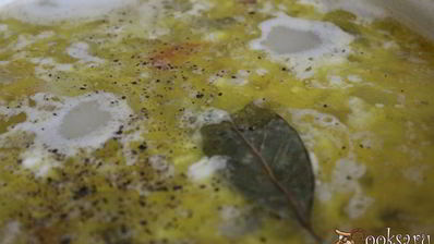 рассольник с многозерновыми хлопьями