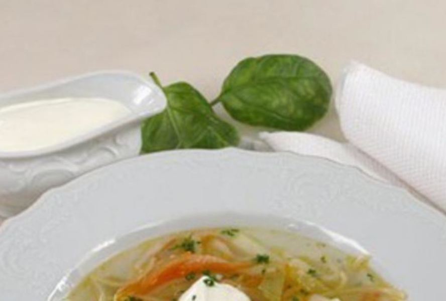 Рассольник с морепродуктами