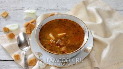 рассольник с перловкой в мультиварке