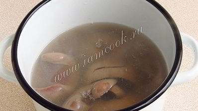 рассольник с почками