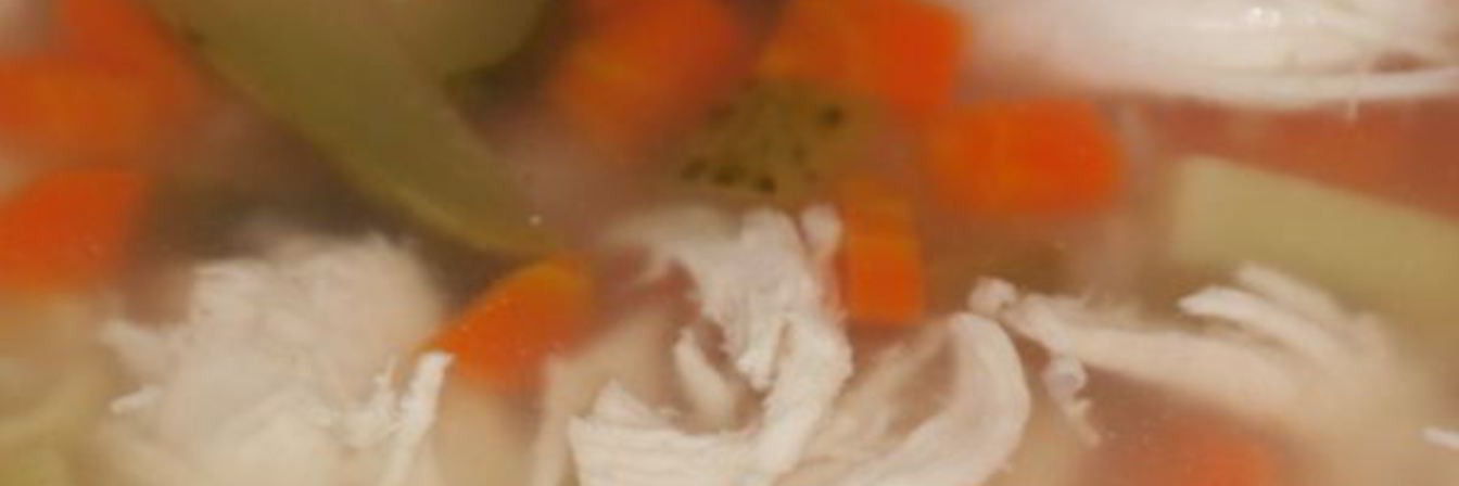 Рассольник с рисом и куриной грудкой